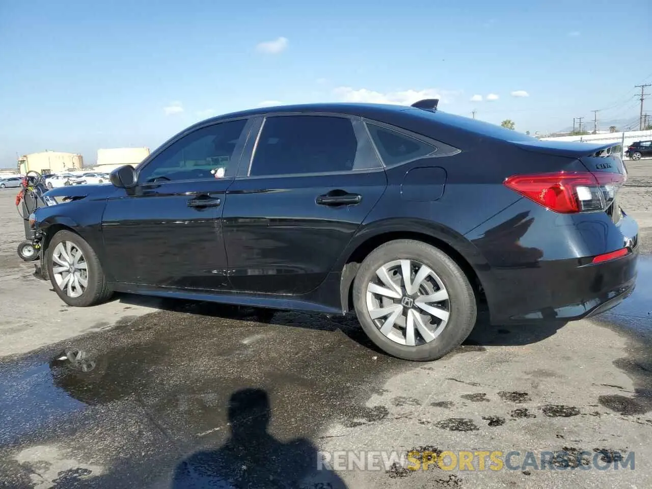 2 Photograph of a damaged car 2HGFE2F23NH584625 HONDA CIVIC 2022