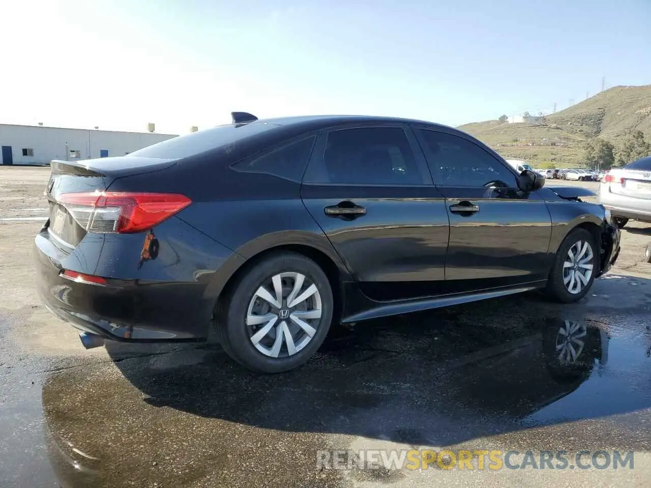 3 Photograph of a damaged car 2HGFE2F23NH584625 HONDA CIVIC 2022