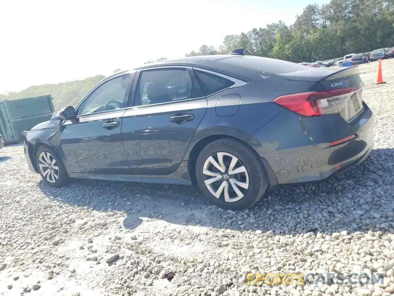 2 Photograph of a damaged car 2HGFE2F23NH596614 HONDA CIVIC 2022