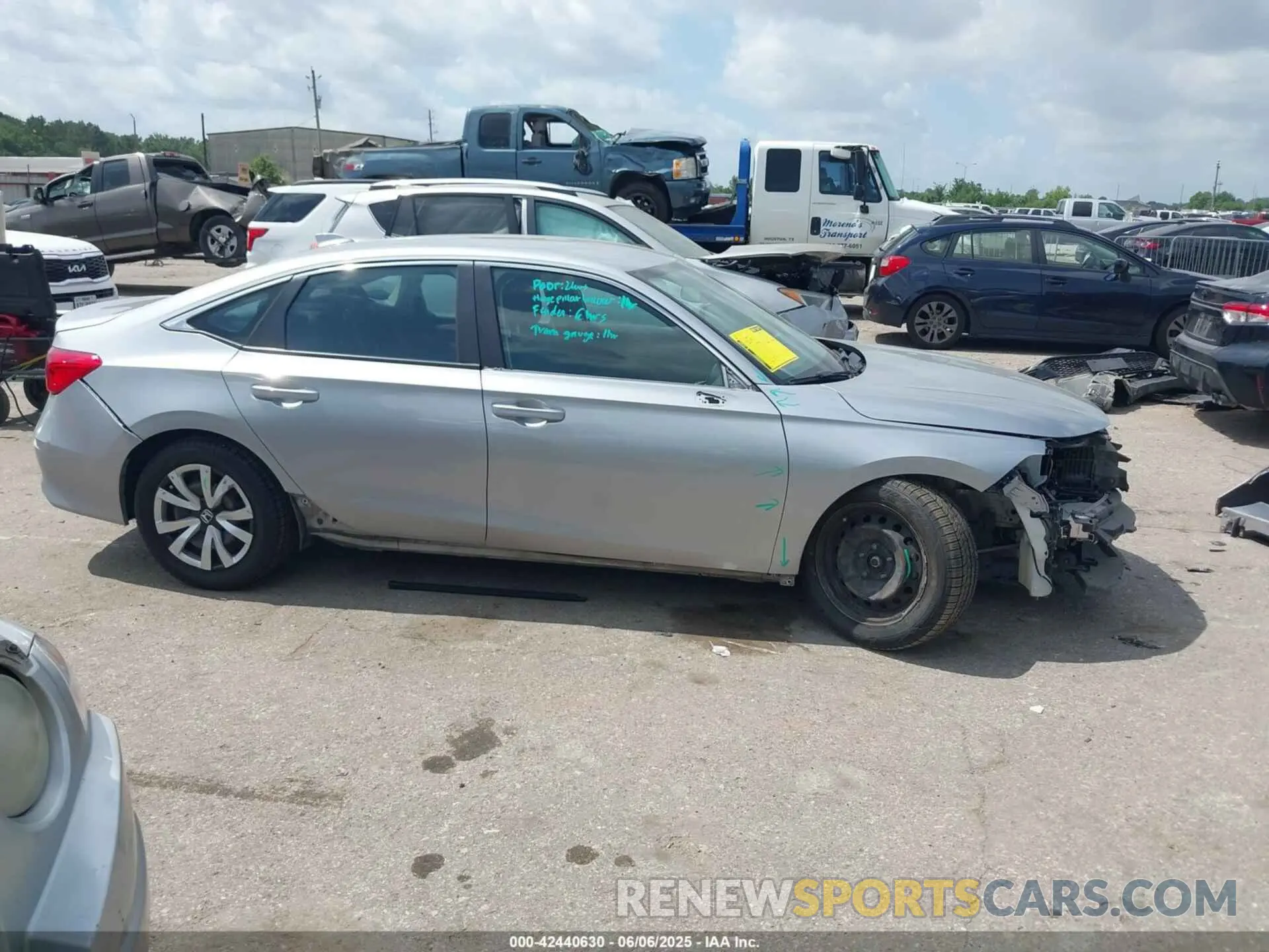 14 Photograph of a damaged car 2HGFE2F24NH509089 HONDA CIVIC 2022
