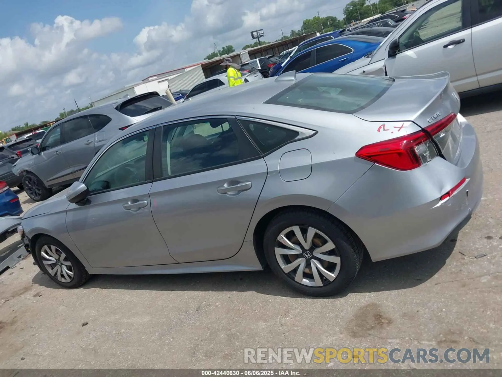 15 Photograph of a damaged car 2HGFE2F24NH509089 HONDA CIVIC 2022