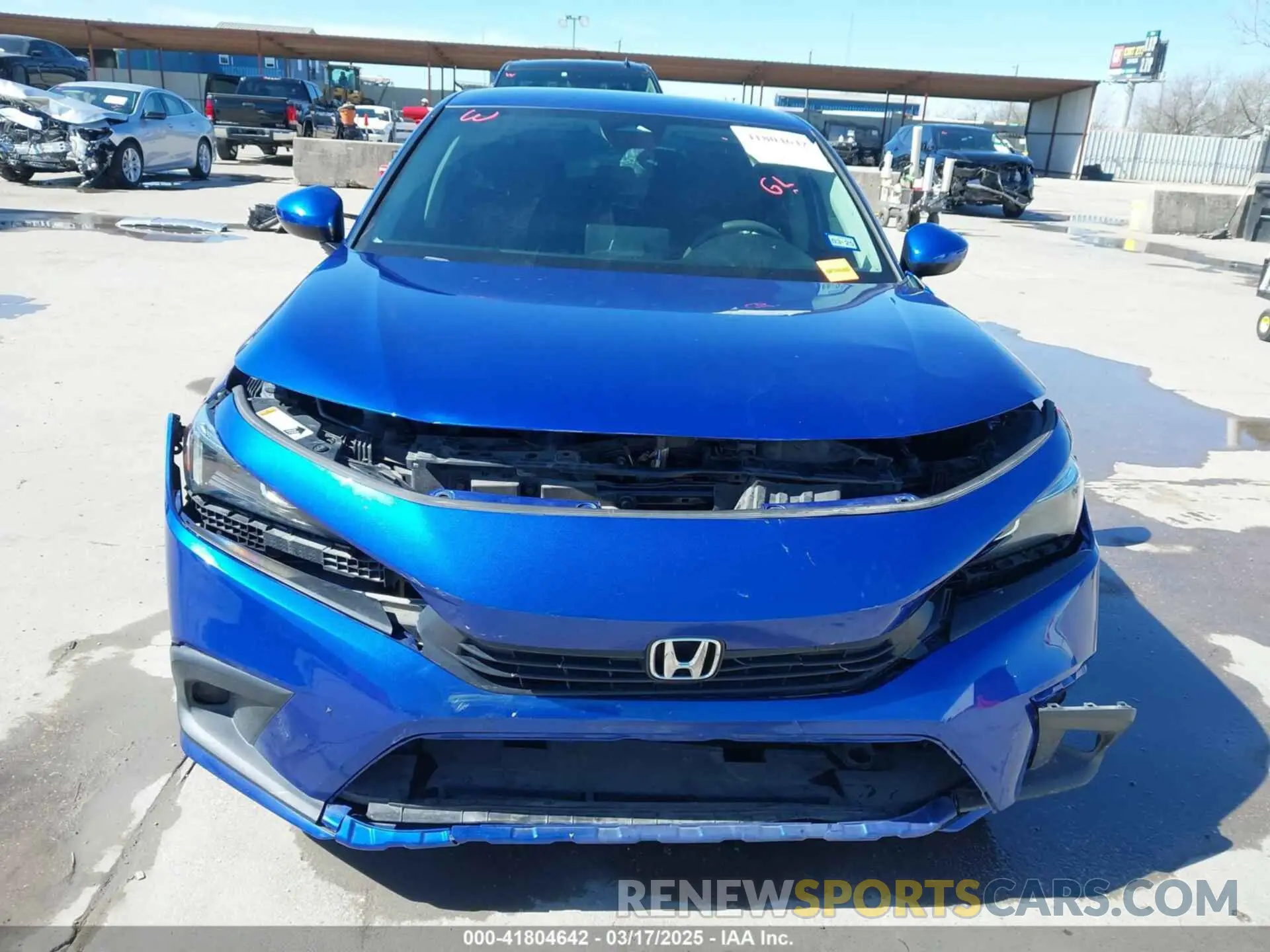 13 Photograph of a damaged car 2HGFE2F24NH510498 HONDA CIVIC 2022