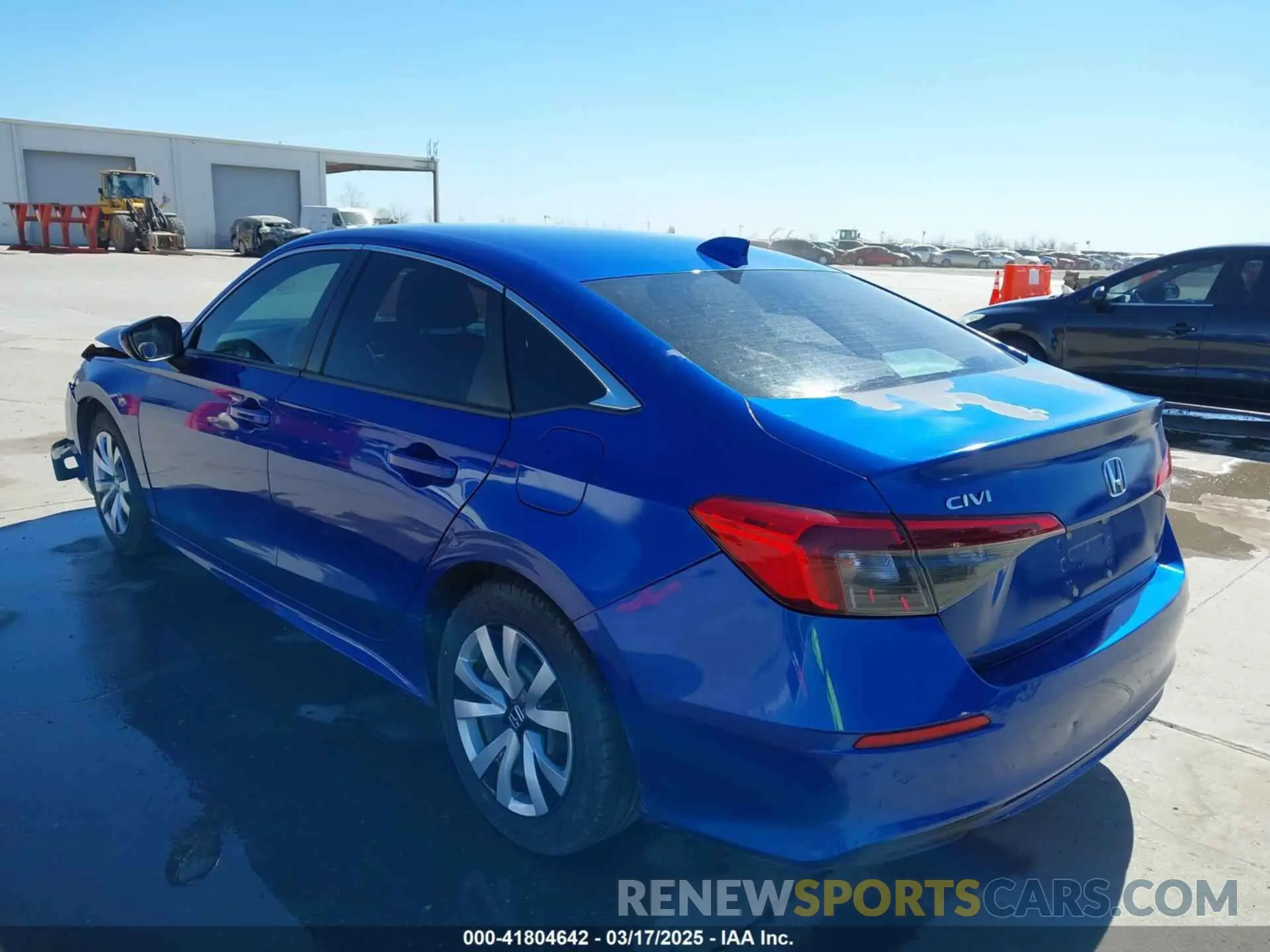 3 Photograph of a damaged car 2HGFE2F24NH510498 HONDA CIVIC 2022
