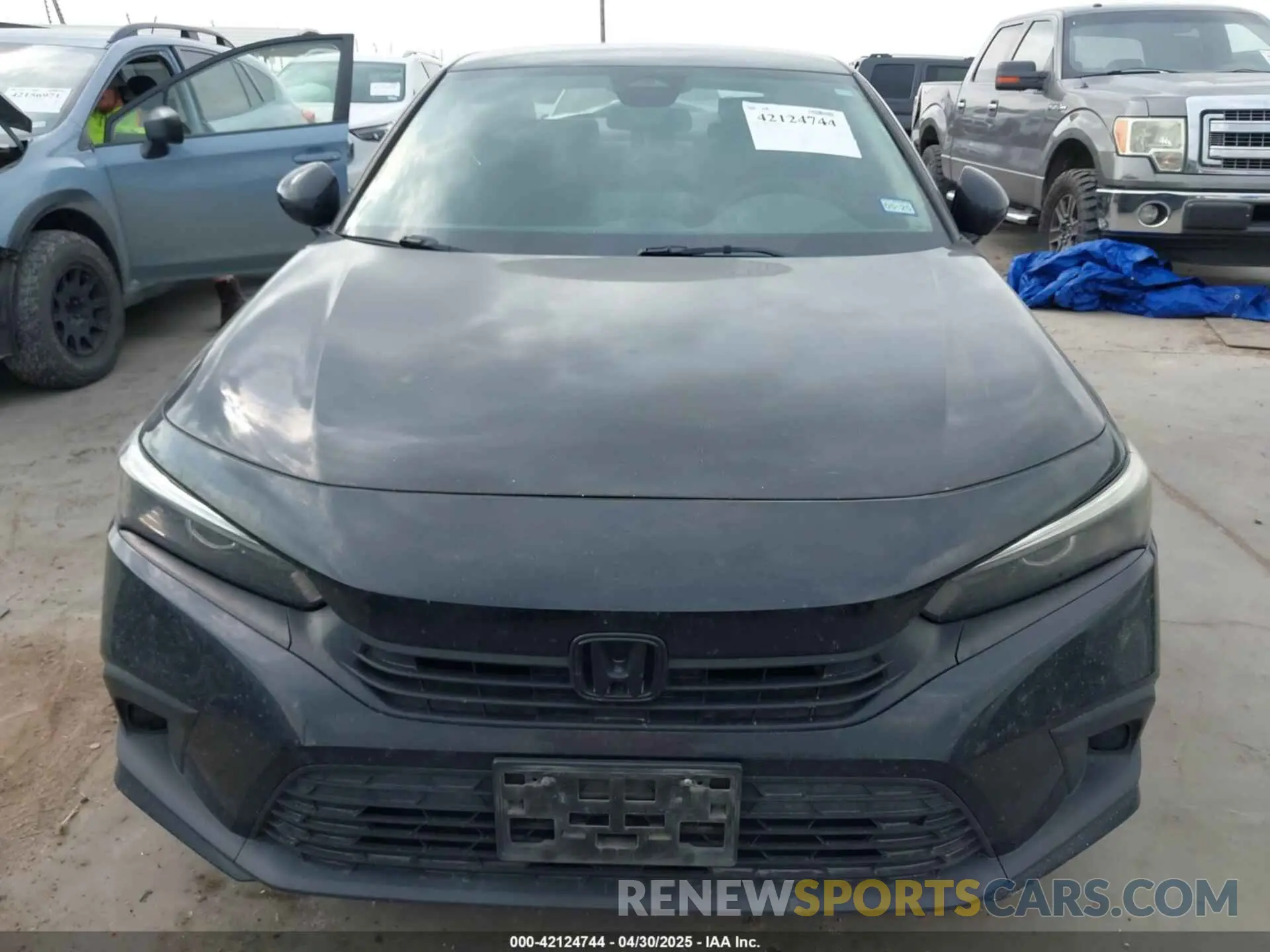 13 Photograph of a damaged car 2HGFE2F24NH523607 HONDA CIVIC 2022
