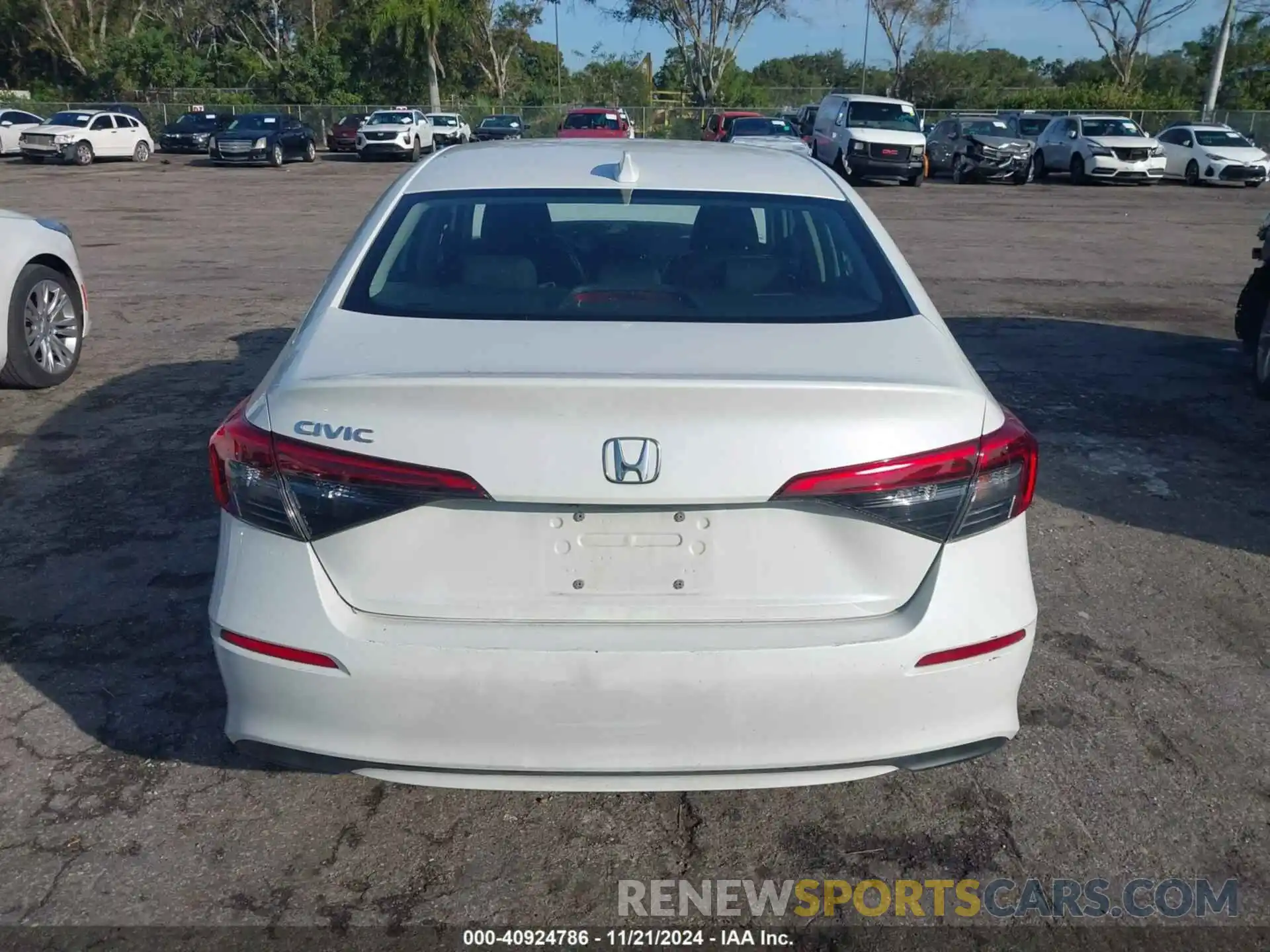 16 Photograph of a damaged car 2HGFE2F24NH532467 HONDA CIVIC 2022