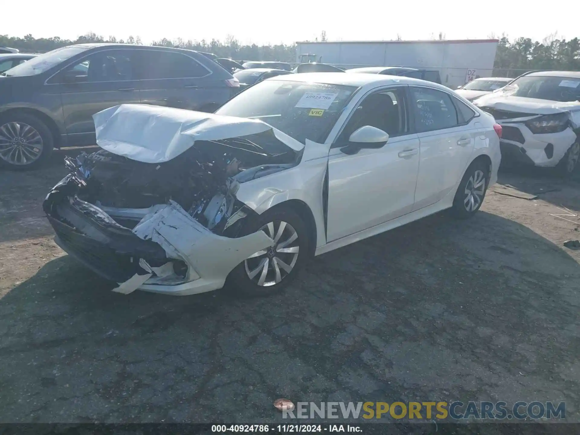 2 Photograph of a damaged car 2HGFE2F24NH532467 HONDA CIVIC 2022