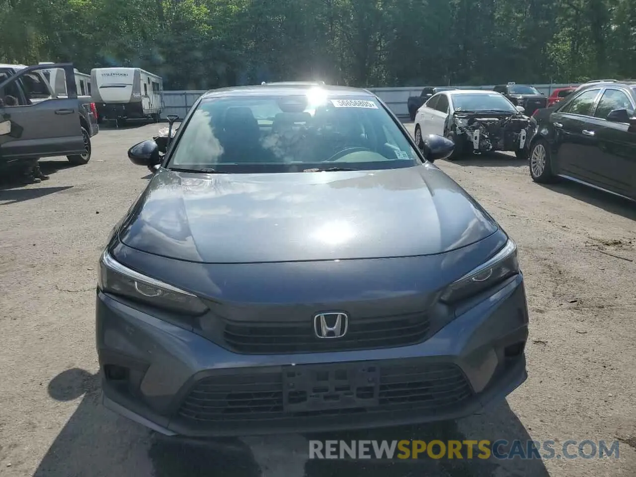 5 Photograph of a damaged car 2HGFE2F24NH595780 HONDA CIVIC 2022