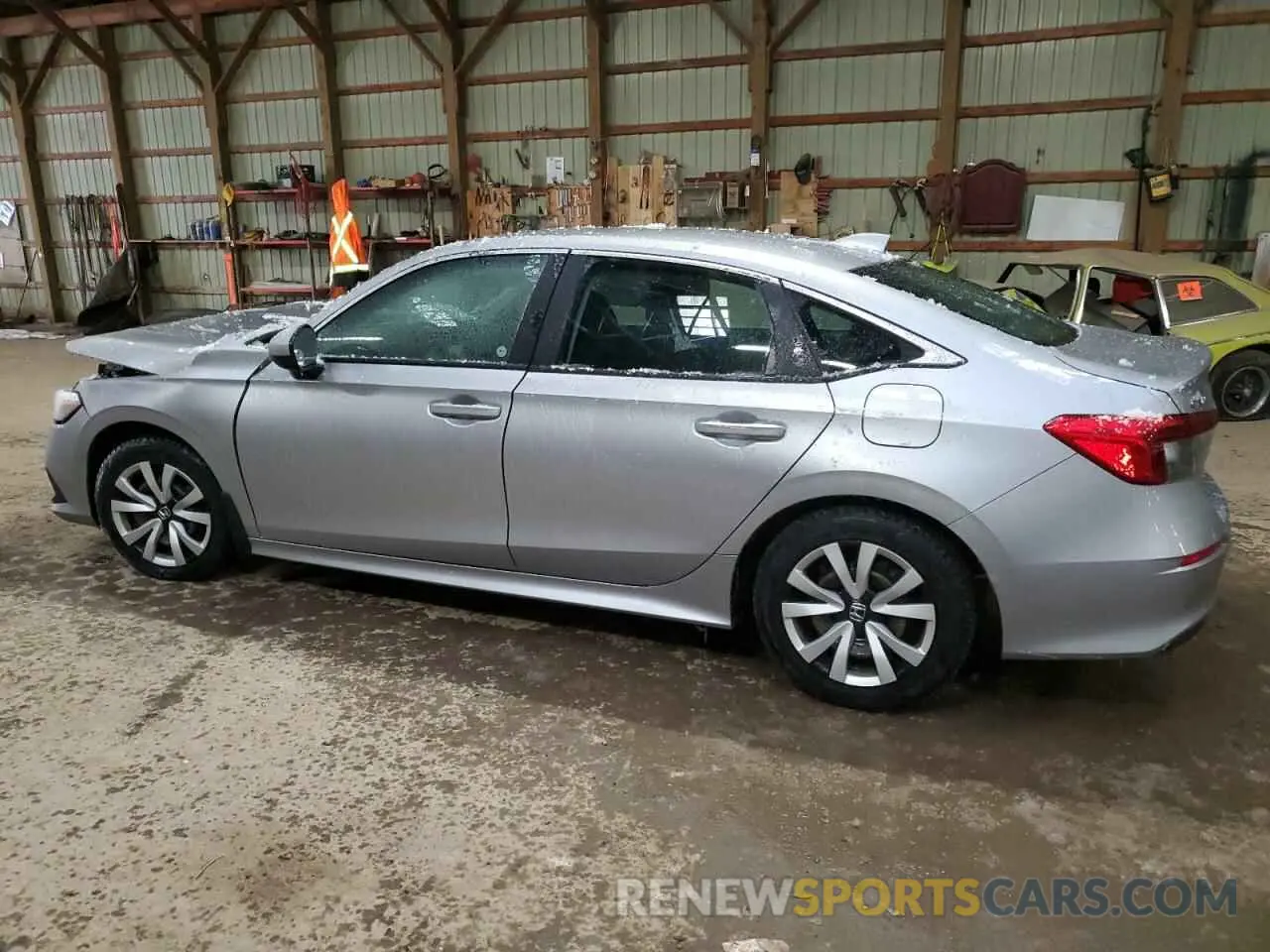 2 Photograph of a damaged car 2HGFE2F25NH108490 HONDA CIVIC 2022