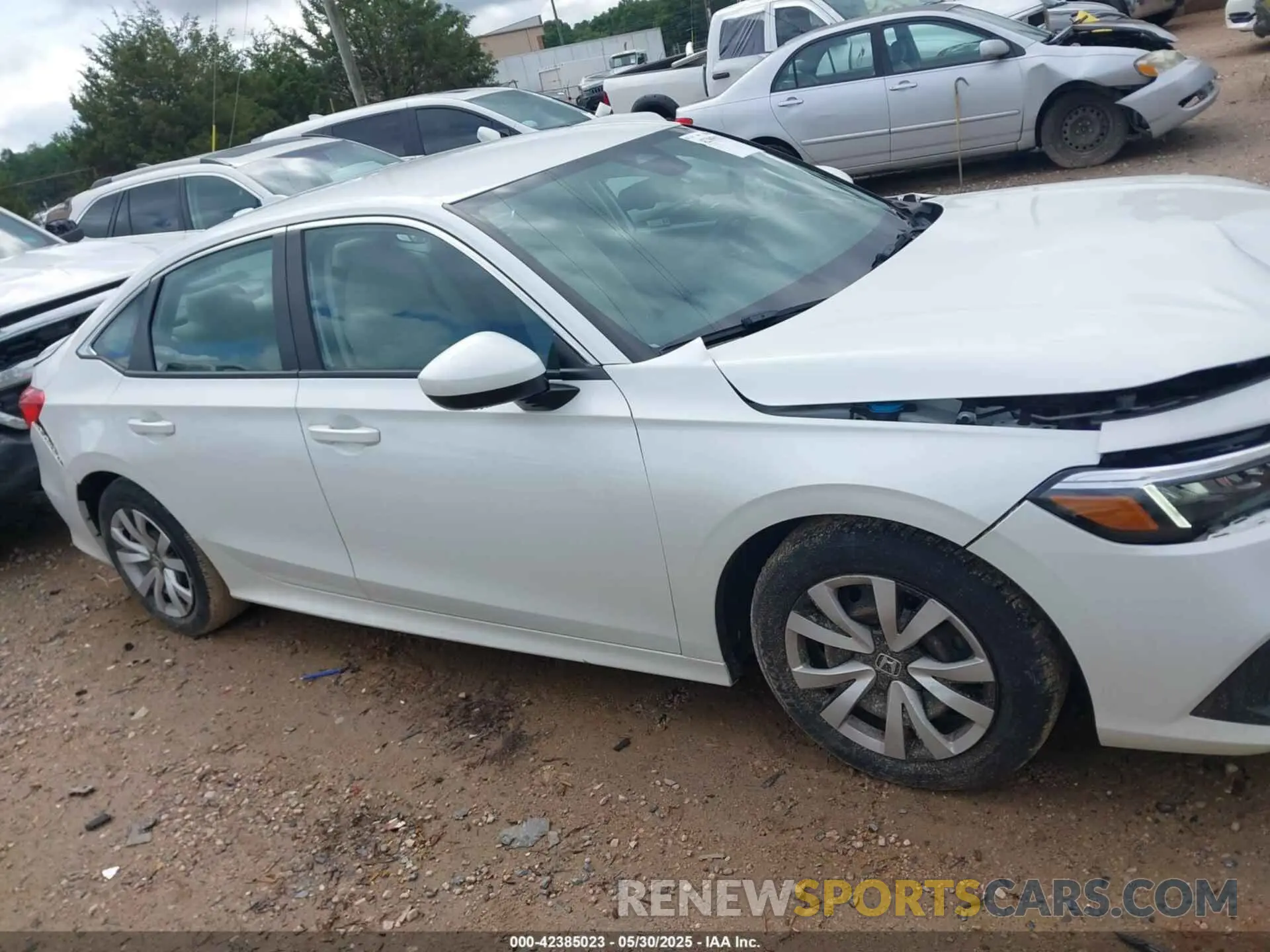 13 Photograph of a damaged car 2HGFE2F25NH510414 HONDA CIVIC 2022