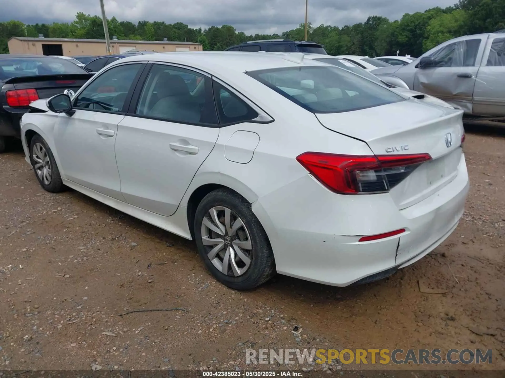 3 Photograph of a damaged car 2HGFE2F25NH510414 HONDA CIVIC 2022