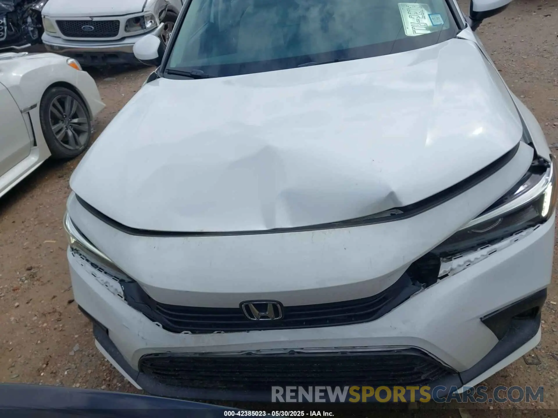 6 Photograph of a damaged car 2HGFE2F25NH510414 HONDA CIVIC 2022