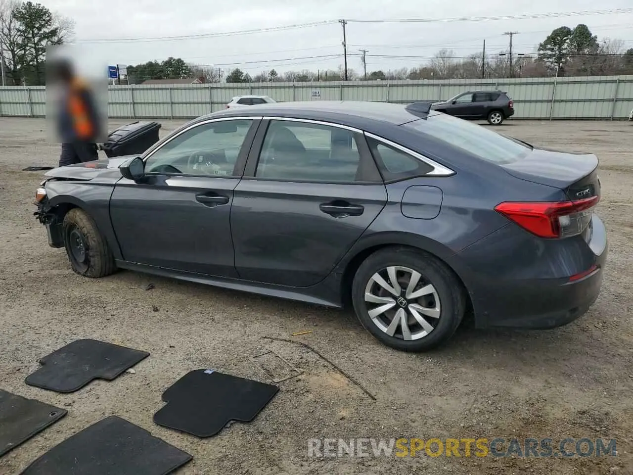 2 Photograph of a damaged car 2HGFE2F25NH517816 HONDA CIVIC 2022