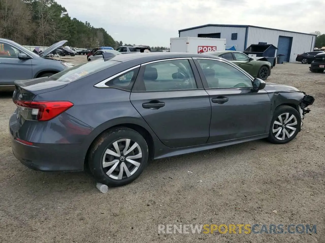 3 Photograph of a damaged car 2HGFE2F25NH517816 HONDA CIVIC 2022