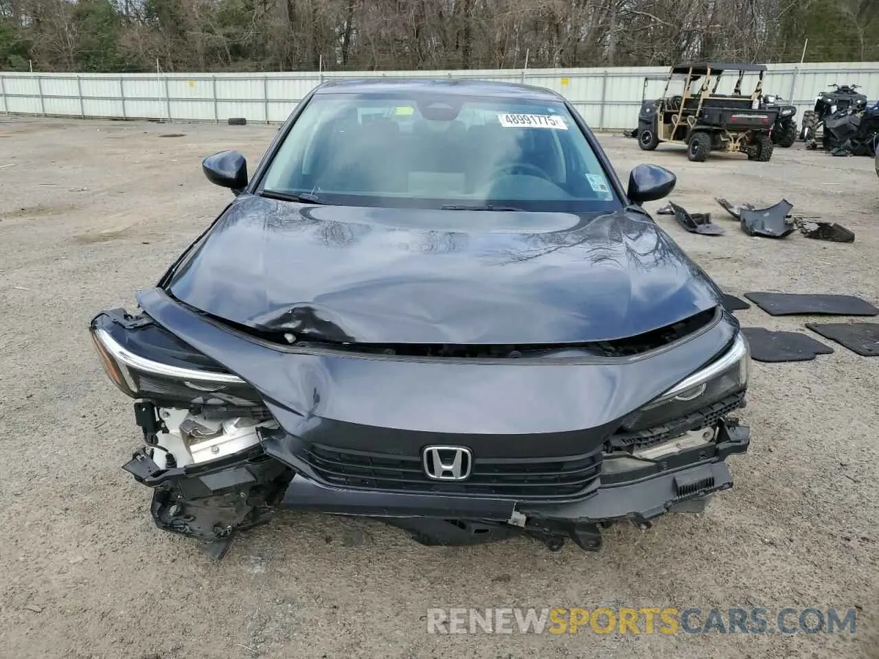 5 Photograph of a damaged car 2HGFE2F25NH517816 HONDA CIVIC 2022