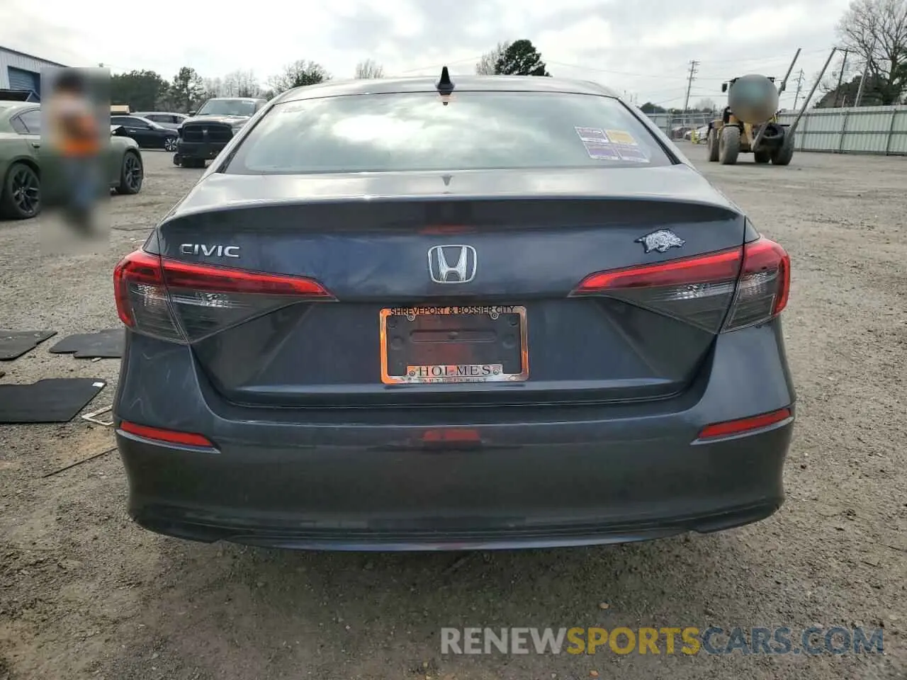 6 Photograph of a damaged car 2HGFE2F25NH517816 HONDA CIVIC 2022