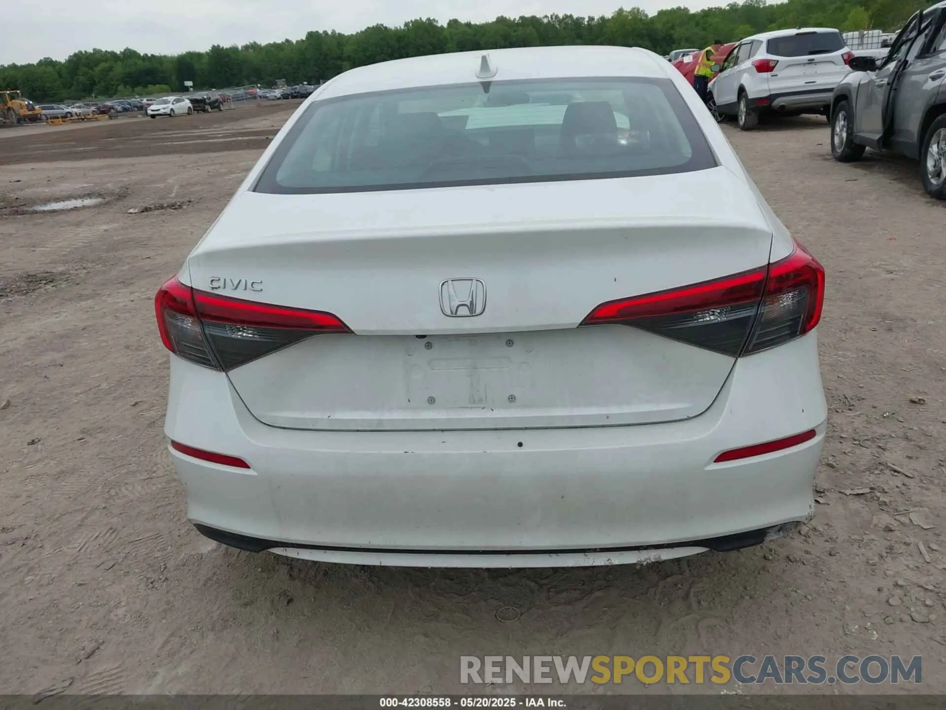 16 Photograph of a damaged car 2HGFE2F25NH527357 HONDA CIVIC 2022