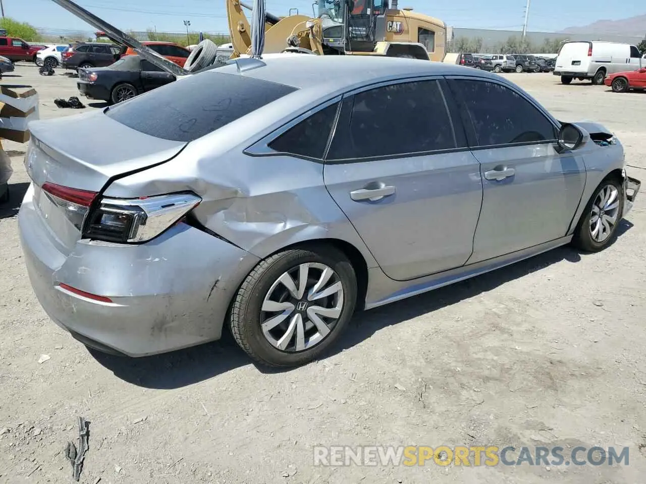 3 Photograph of a damaged car 2HGFE2F25NH532154 HONDA CIVIC 2022