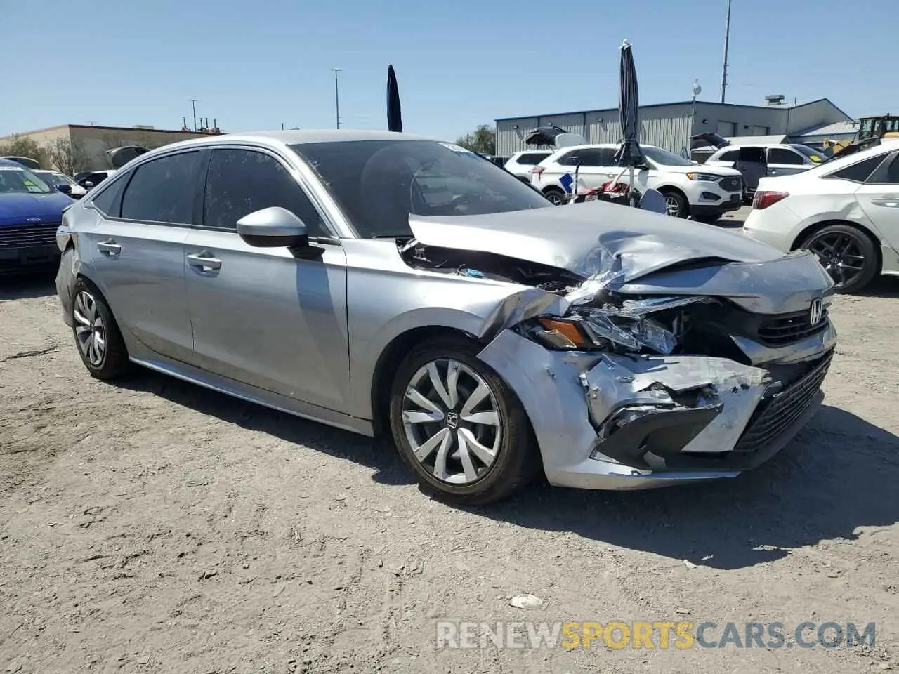 4 Photograph of a damaged car 2HGFE2F25NH532154 HONDA CIVIC 2022