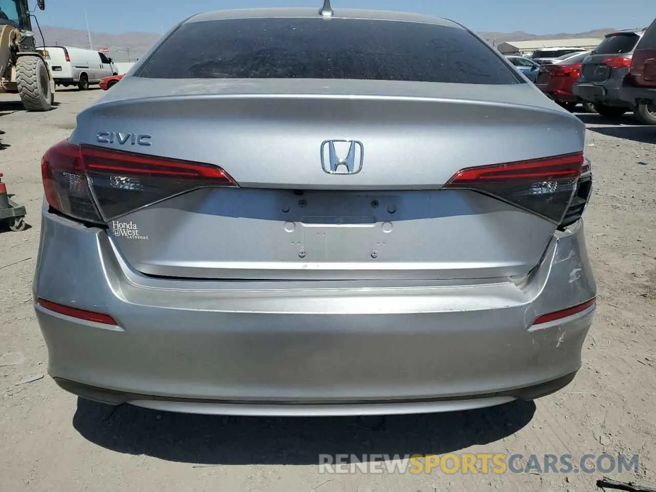 6 Photograph of a damaged car 2HGFE2F25NH532154 HONDA CIVIC 2022