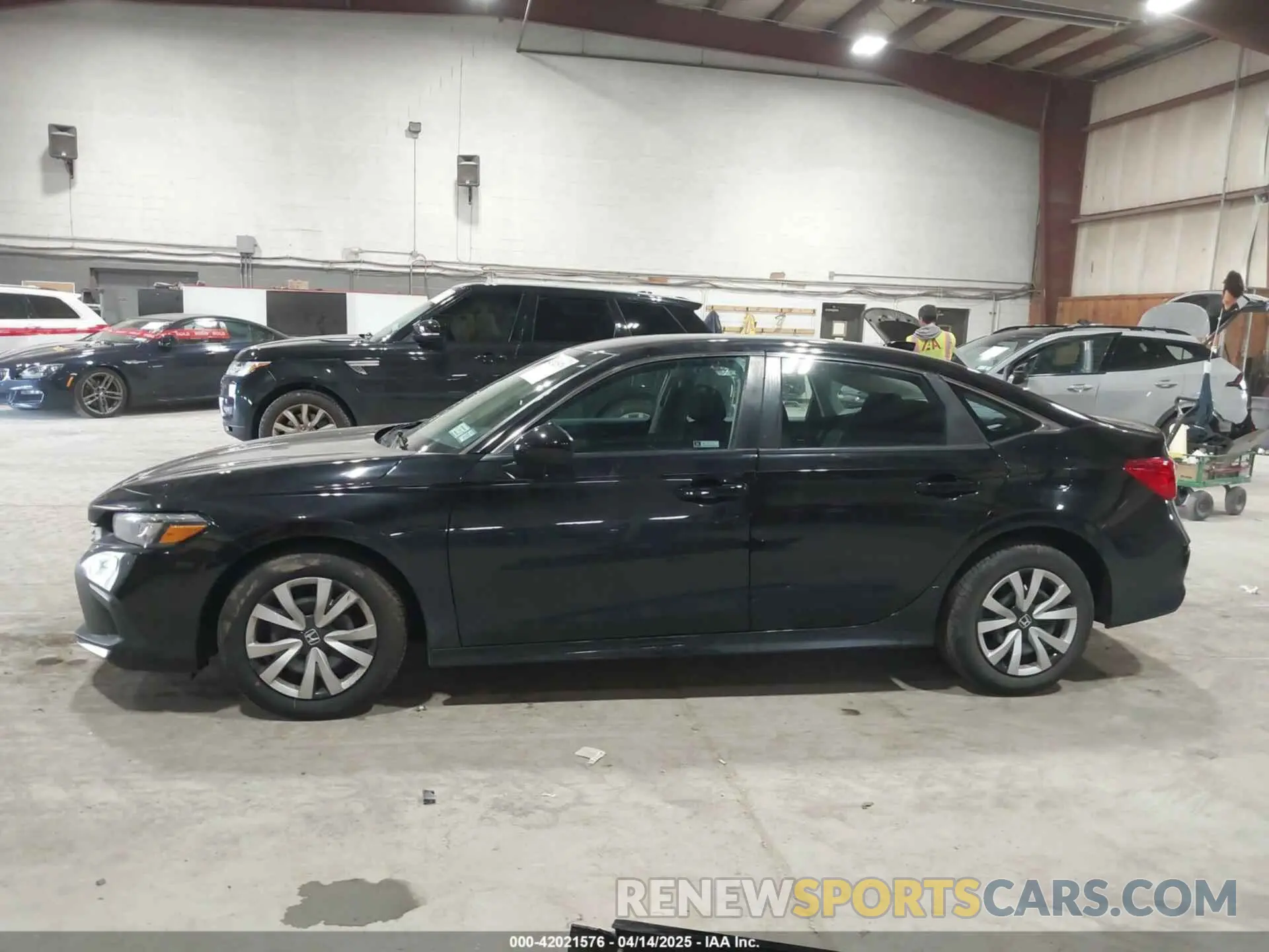 14 Photograph of a damaged car 2HGFE2F25NH553828 HONDA CIVIC 2022