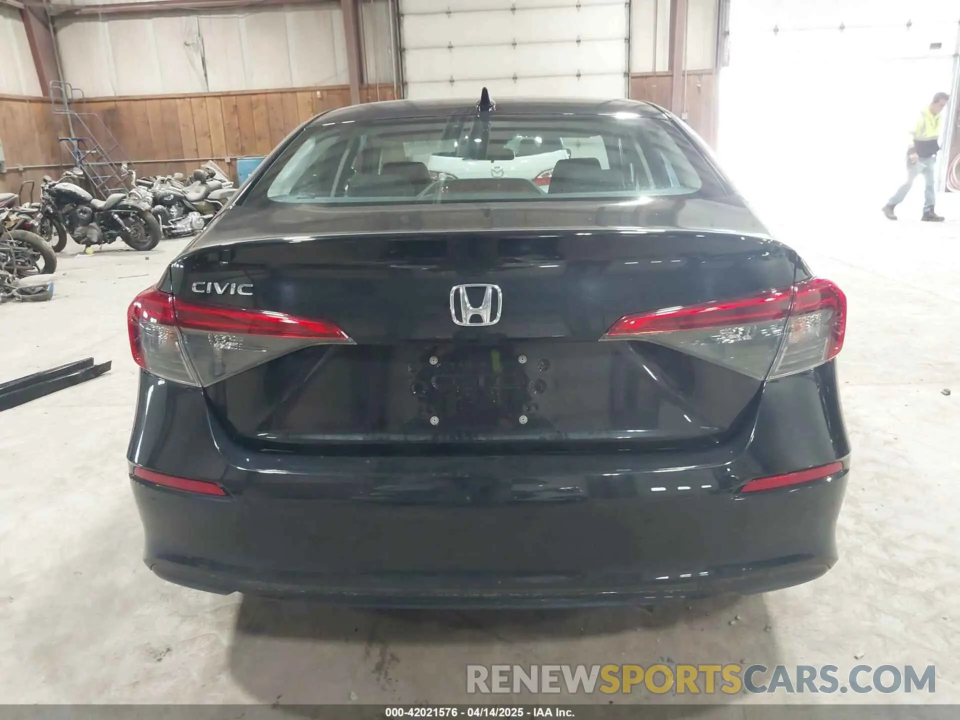 16 Photograph of a damaged car 2HGFE2F25NH553828 HONDA CIVIC 2022