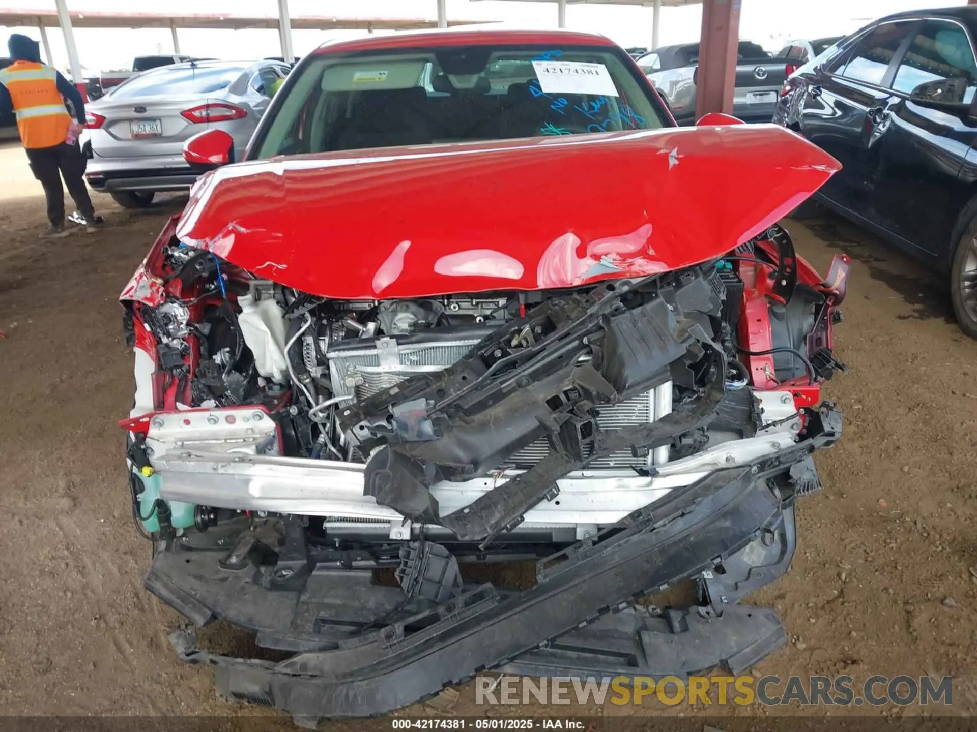 6 Photograph of a damaged car 2HGFE2F25NH569298 HONDA CIVIC 2022