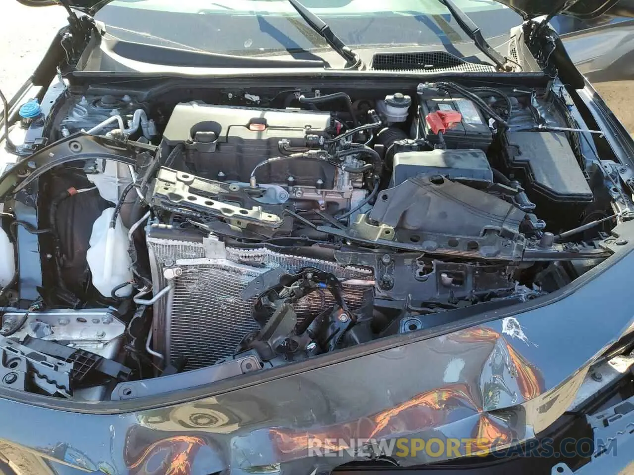 11 Photograph of a damaged car 2HGFE2F26NH131275 HONDA CIVIC 2022