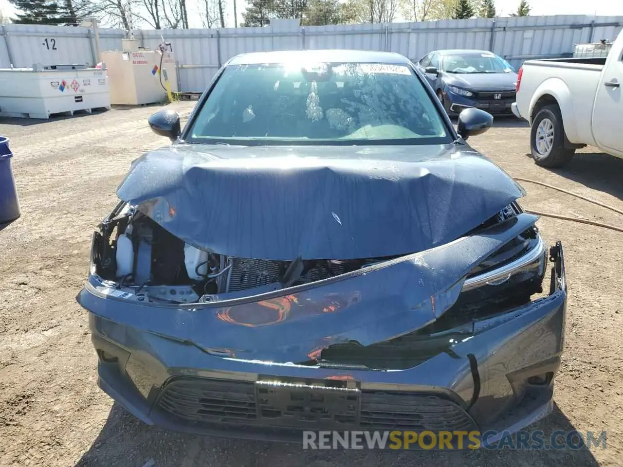5 Photograph of a damaged car 2HGFE2F26NH131275 HONDA CIVIC 2022