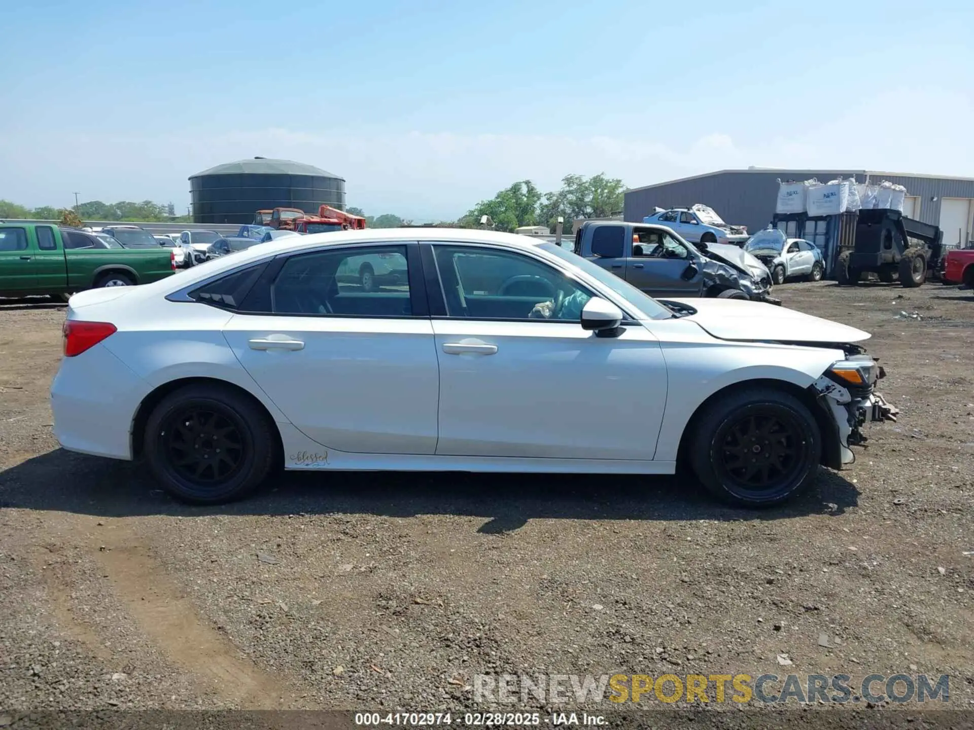 14 Photograph of a damaged car 2HGFE2F26NH511460 HONDA CIVIC 2022