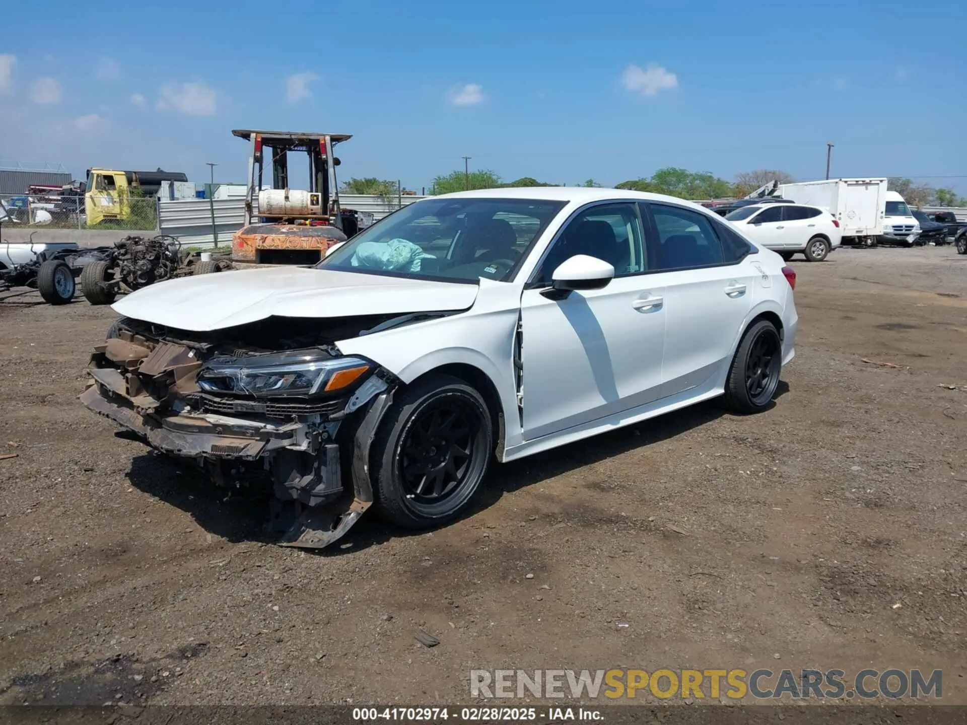2 Photograph of a damaged car 2HGFE2F26NH511460 HONDA CIVIC 2022