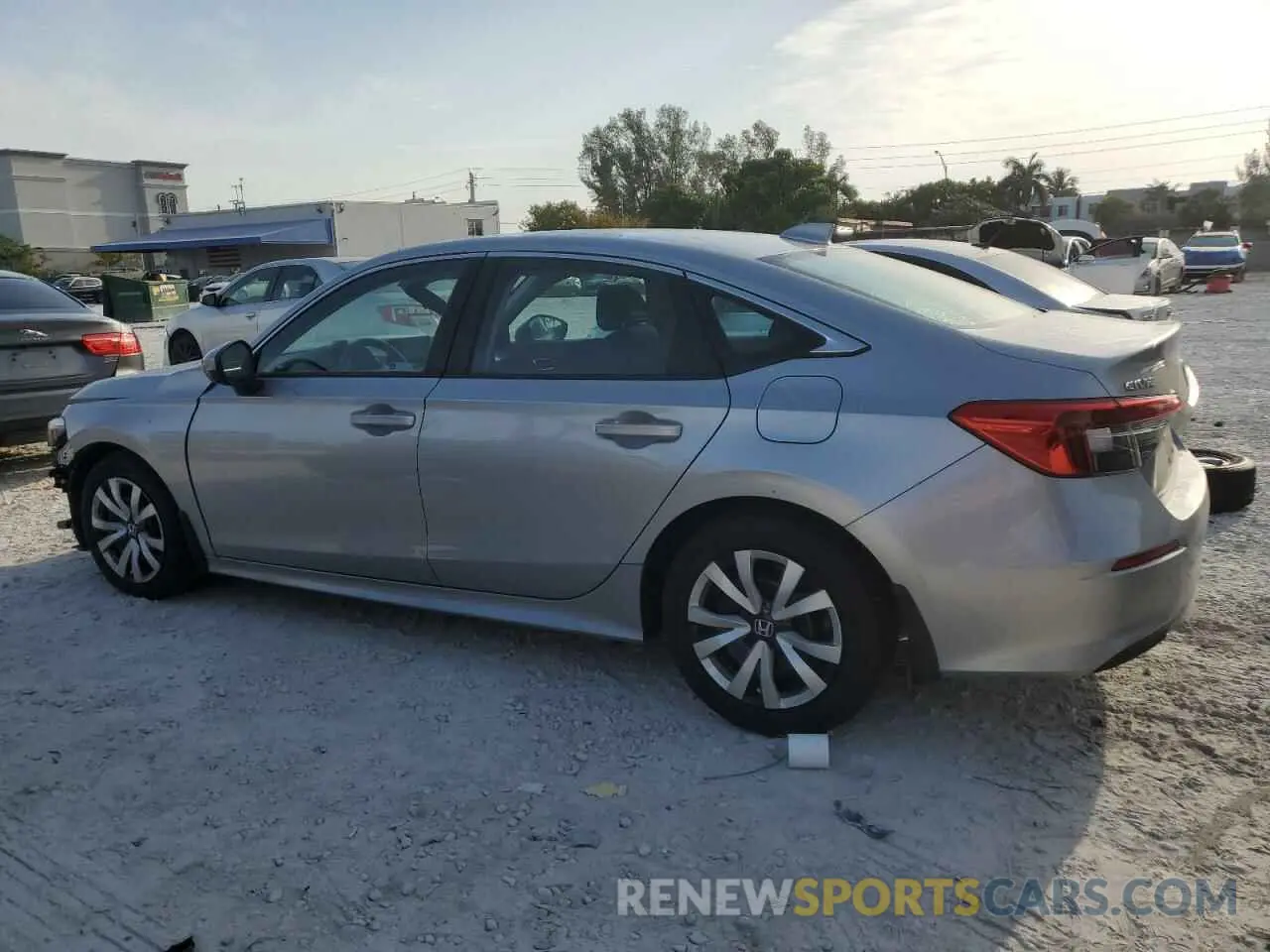 2 Photograph of a damaged car 2HGFE2F26NH517100 HONDA CIVIC 2022