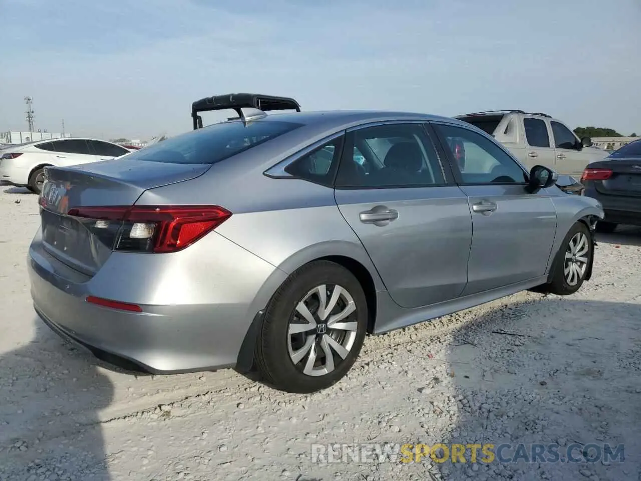 3 Photograph of a damaged car 2HGFE2F26NH517100 HONDA CIVIC 2022