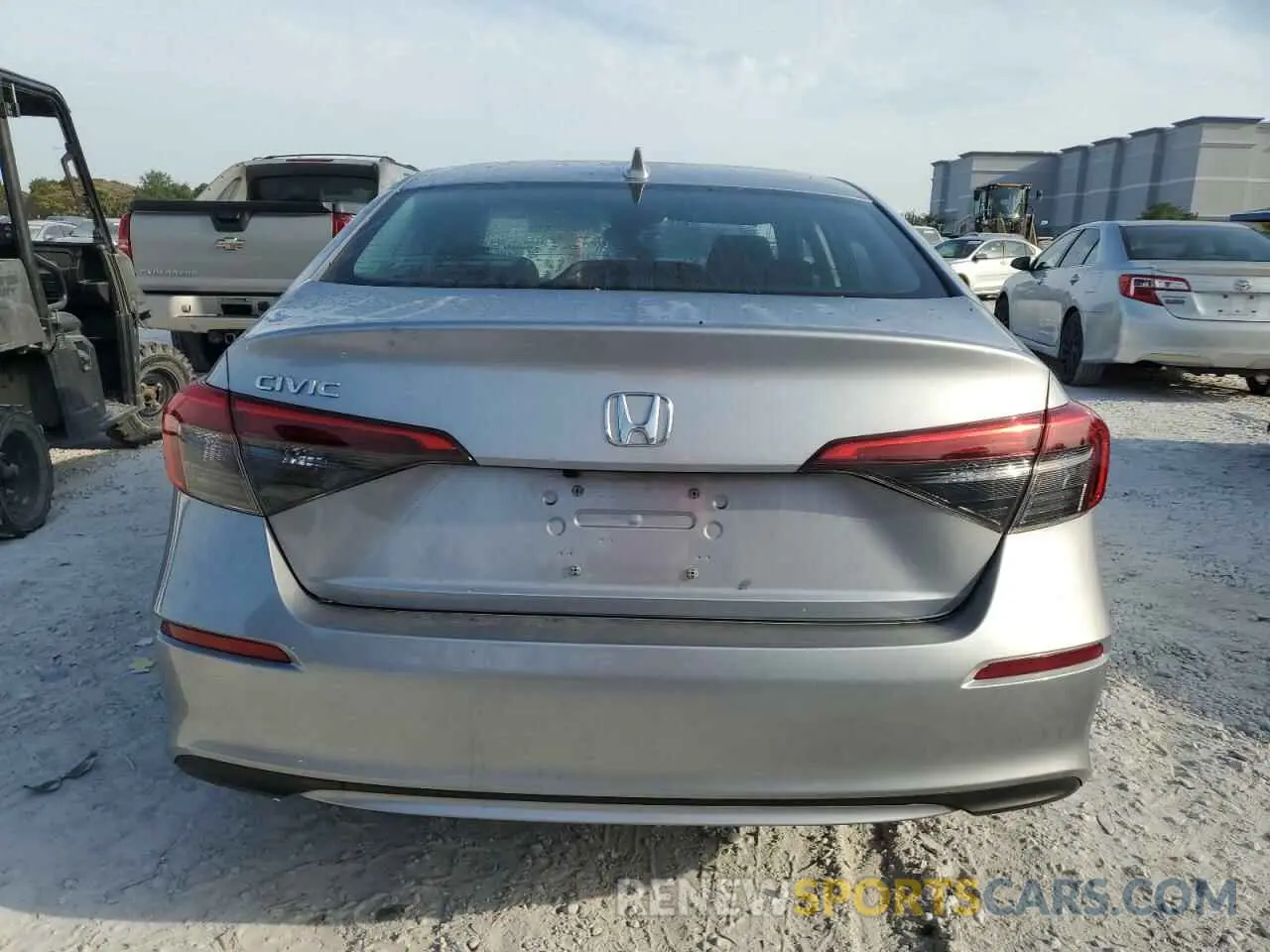 6 Photograph of a damaged car 2HGFE2F26NH517100 HONDA CIVIC 2022