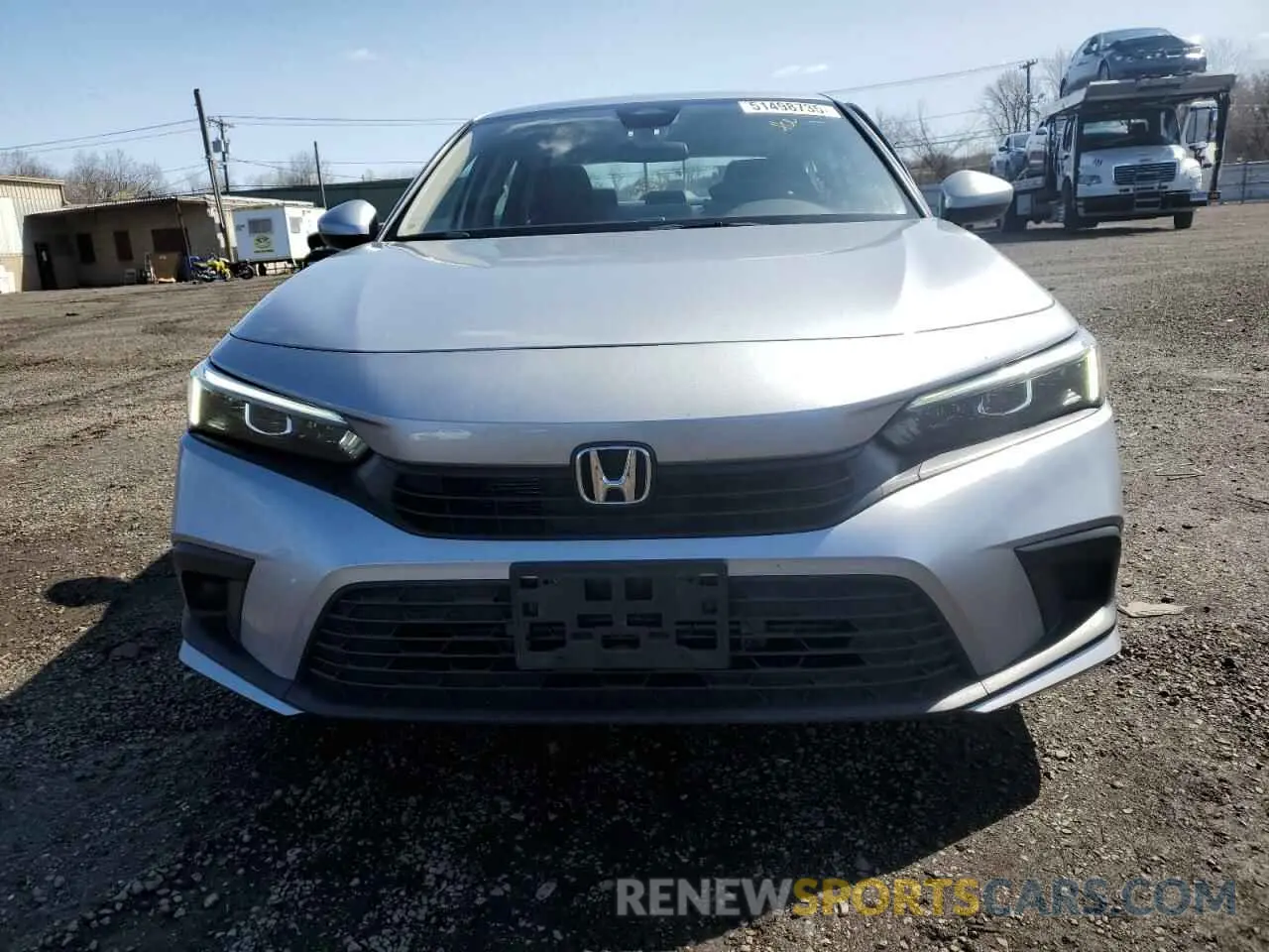 5 Photograph of a damaged car 2HGFE2F26NH529960 HONDA CIVIC 2022