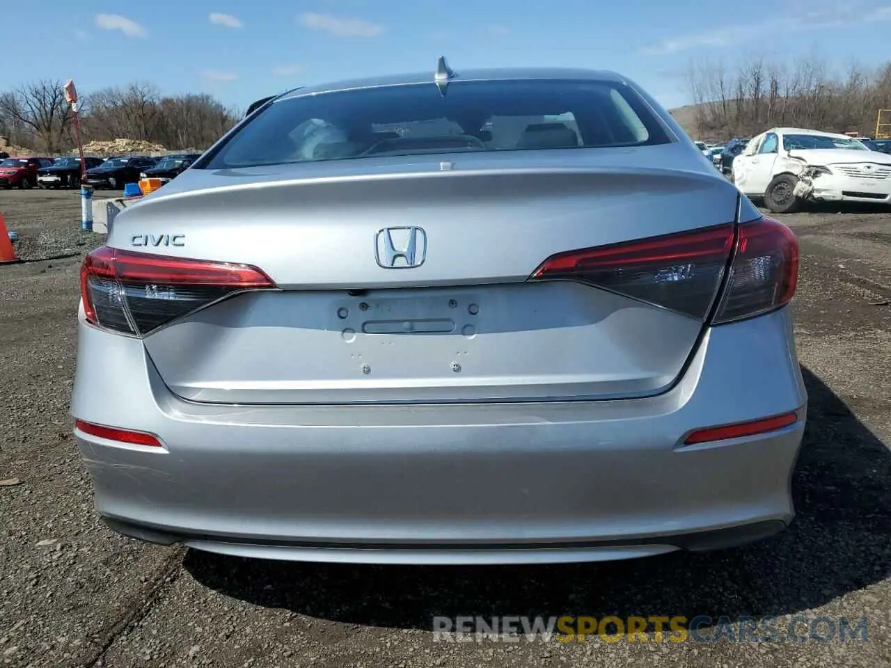 6 Photograph of a damaged car 2HGFE2F26NH529960 HONDA CIVIC 2022
