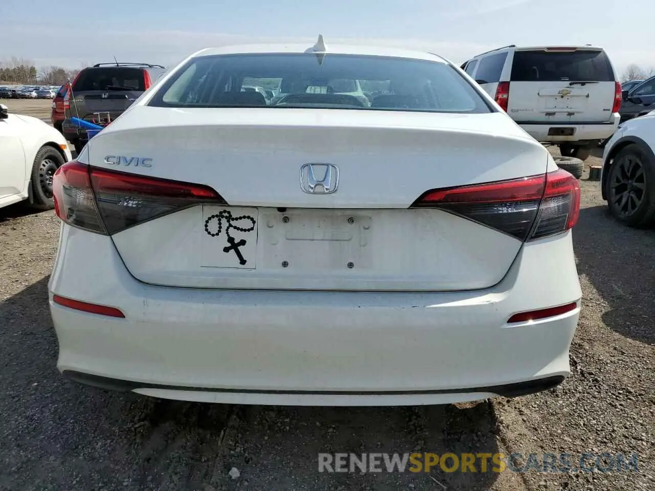 6 Photograph of a damaged car 2HGFE2F27NH115389 HONDA CIVIC 2022