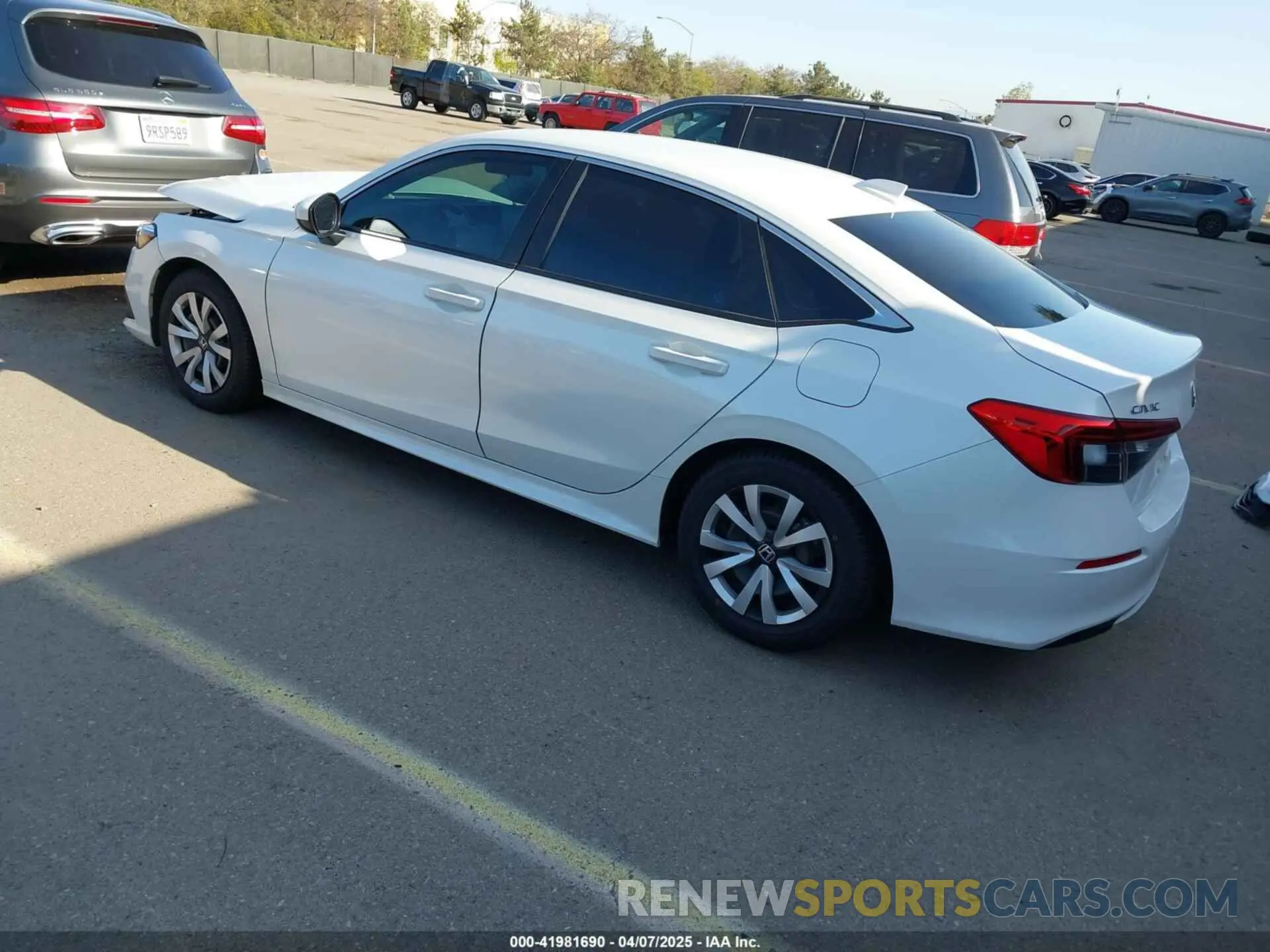 3 Photograph of a damaged car 2HGFE2F27NH510124 HONDA CIVIC 2022