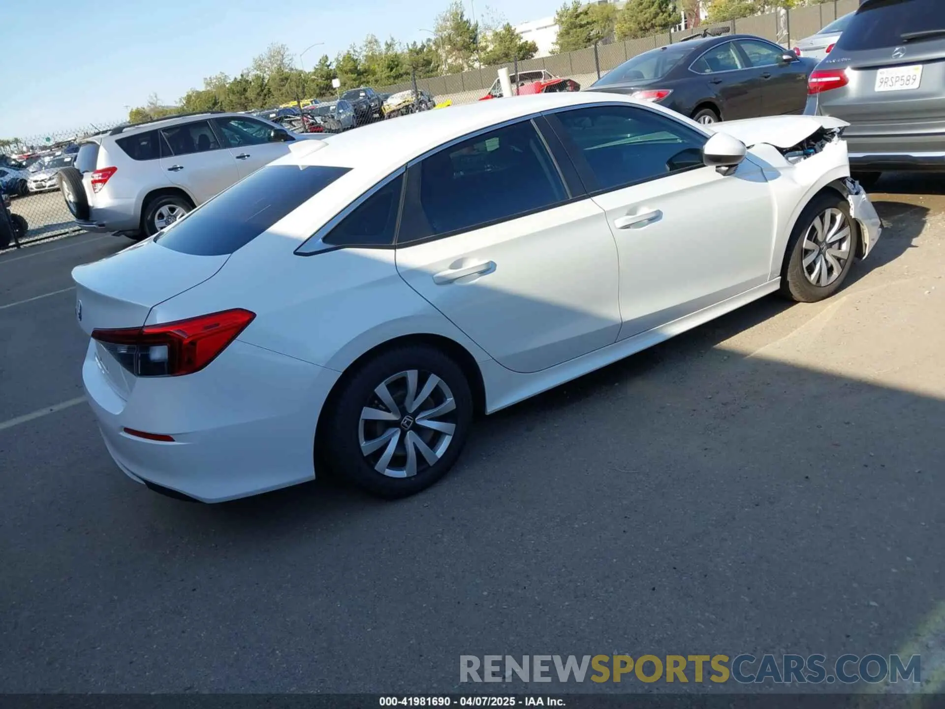 4 Photograph of a damaged car 2HGFE2F27NH510124 HONDA CIVIC 2022