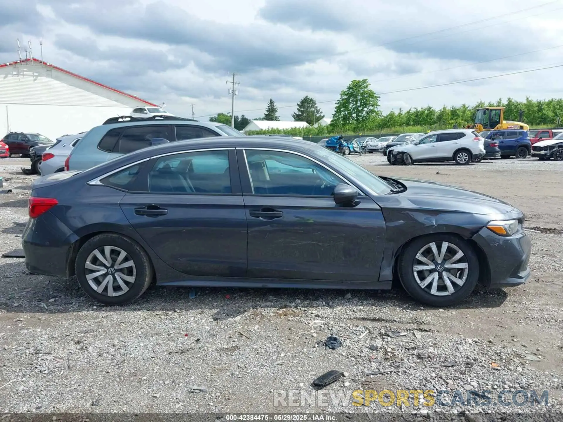 13 Photograph of a damaged car 2HGFE2F27NH522953 HONDA CIVIC 2022
