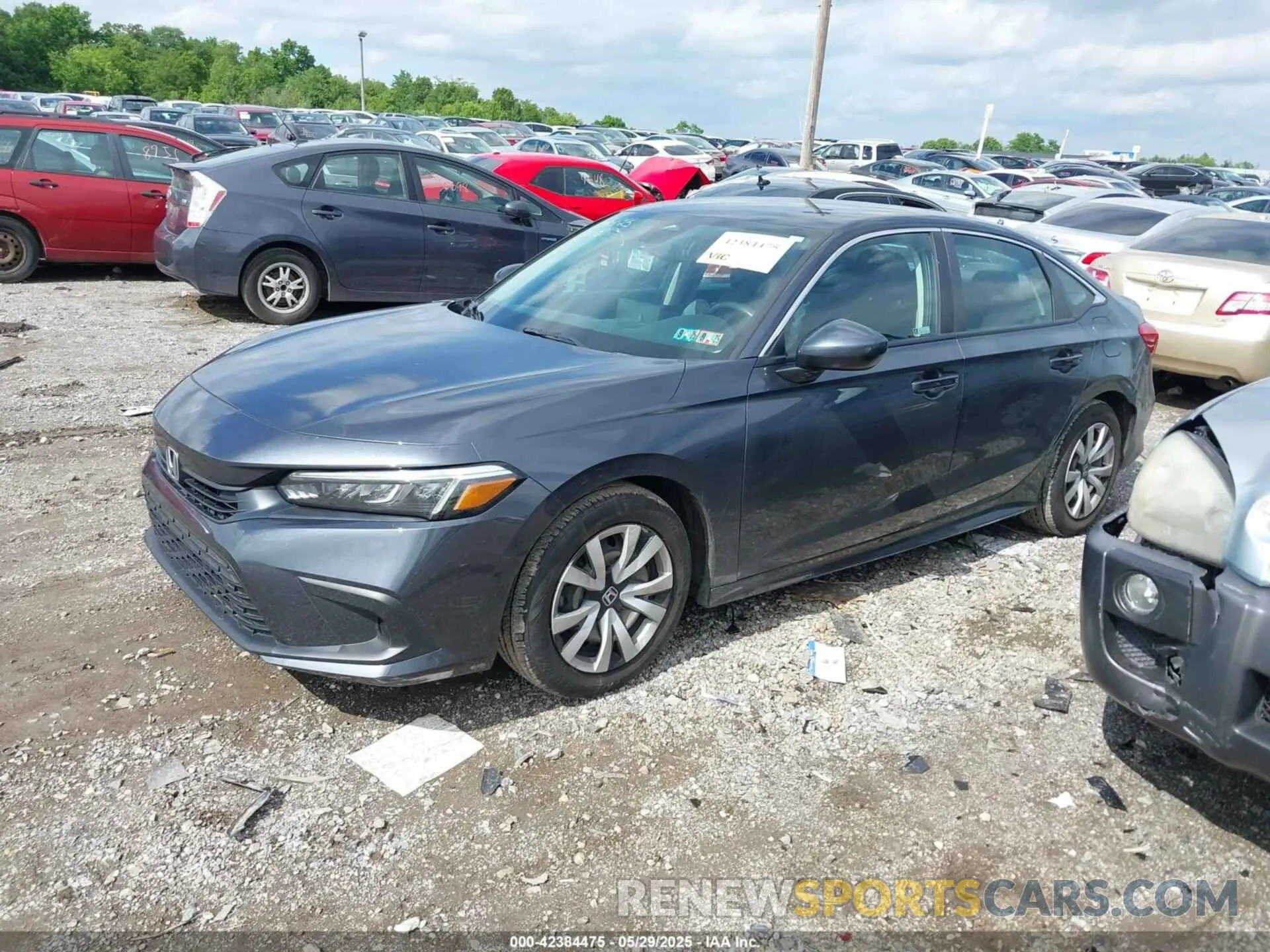 14 Photograph of a damaged car 2HGFE2F27NH522953 HONDA CIVIC 2022