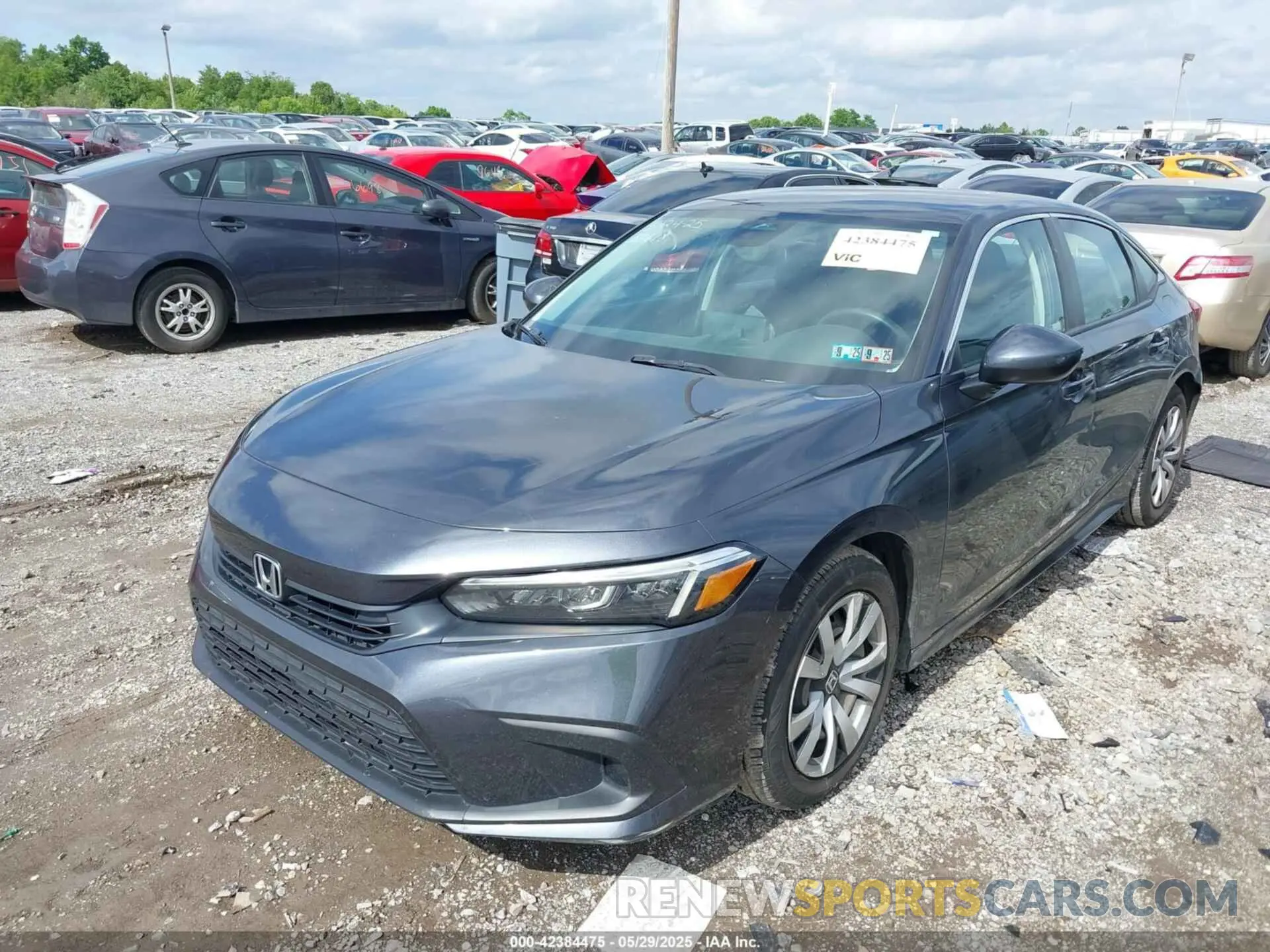 2 Photograph of a damaged car 2HGFE2F27NH522953 HONDA CIVIC 2022