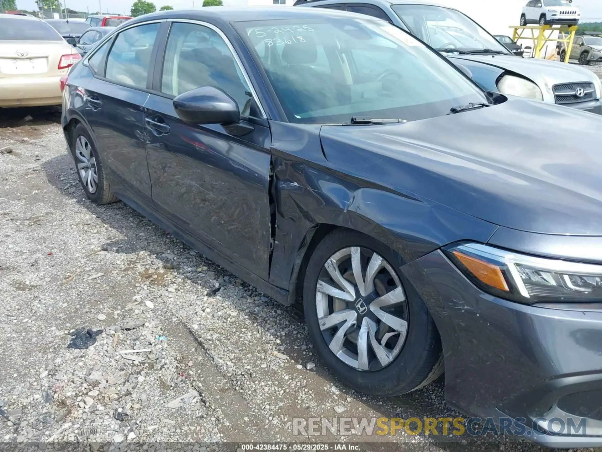 6 Photograph of a damaged car 2HGFE2F27NH522953 HONDA CIVIC 2022