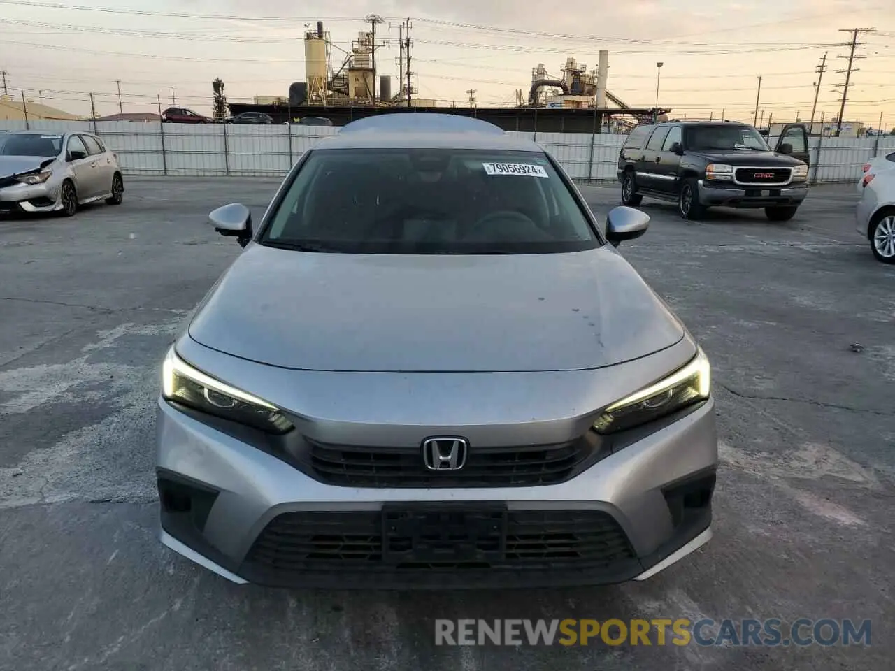 5 Photograph of a damaged car 2HGFE2F27NH527148 HONDA CIVIC 2022