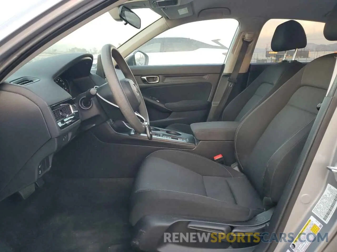 7 Photograph of a damaged car 2HGFE2F27NH527148 HONDA CIVIC 2022