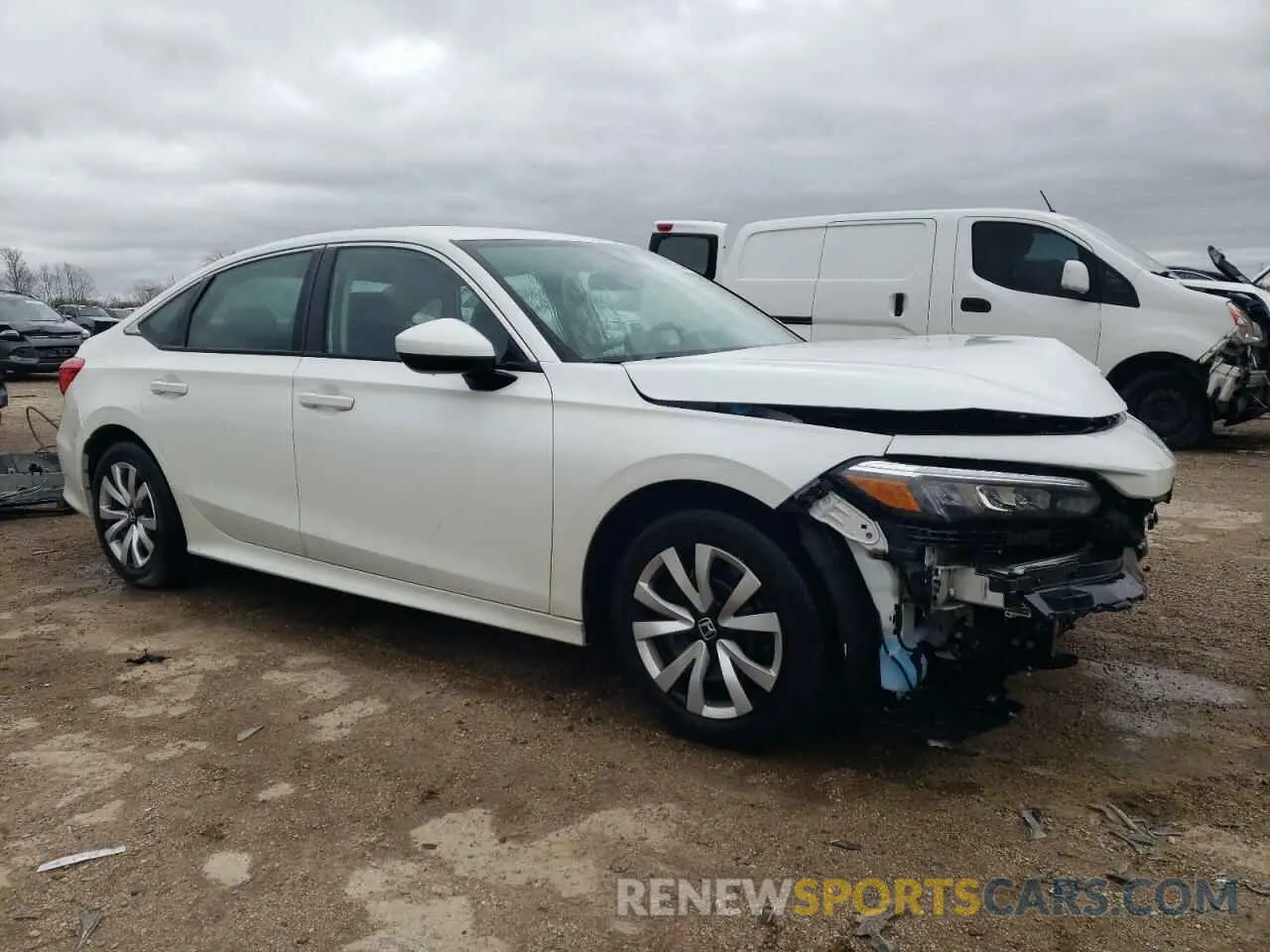 4 Photograph of a damaged car 2HGFE2F27NH532575 HONDA CIVIC 2022