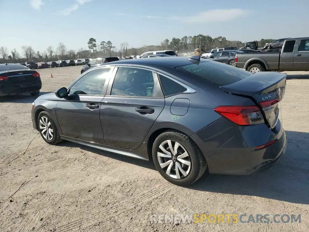 2 Photograph of a damaged car 2HGFE2F27NH543530 HONDA CIVIC 2022