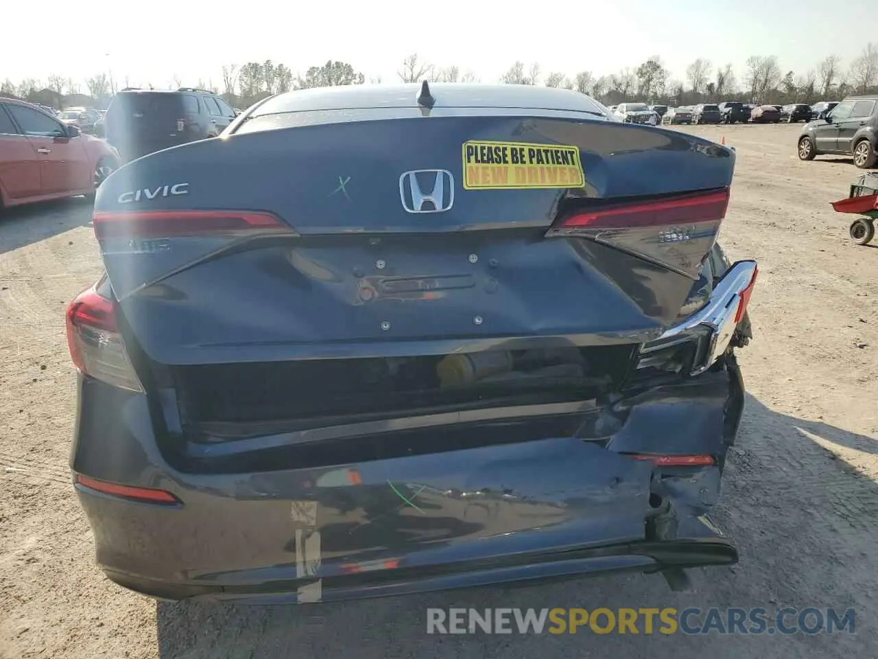 6 Photograph of a damaged car 2HGFE2F27NH543530 HONDA CIVIC 2022