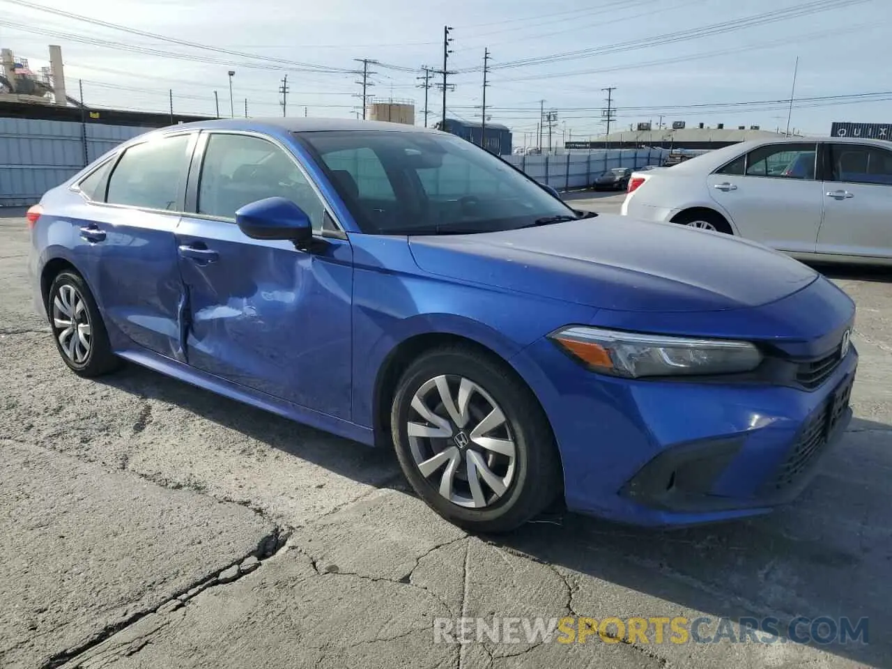 4 Photograph of a damaged car 2HGFE2F27NH559632 HONDA CIVIC 2022
