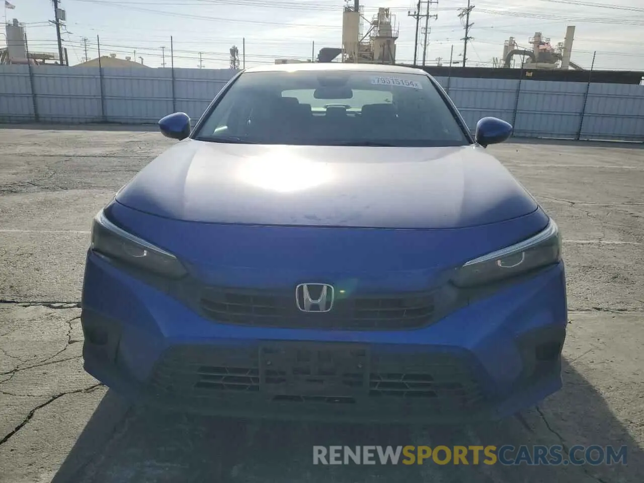 5 Photograph of a damaged car 2HGFE2F27NH559632 HONDA CIVIC 2022