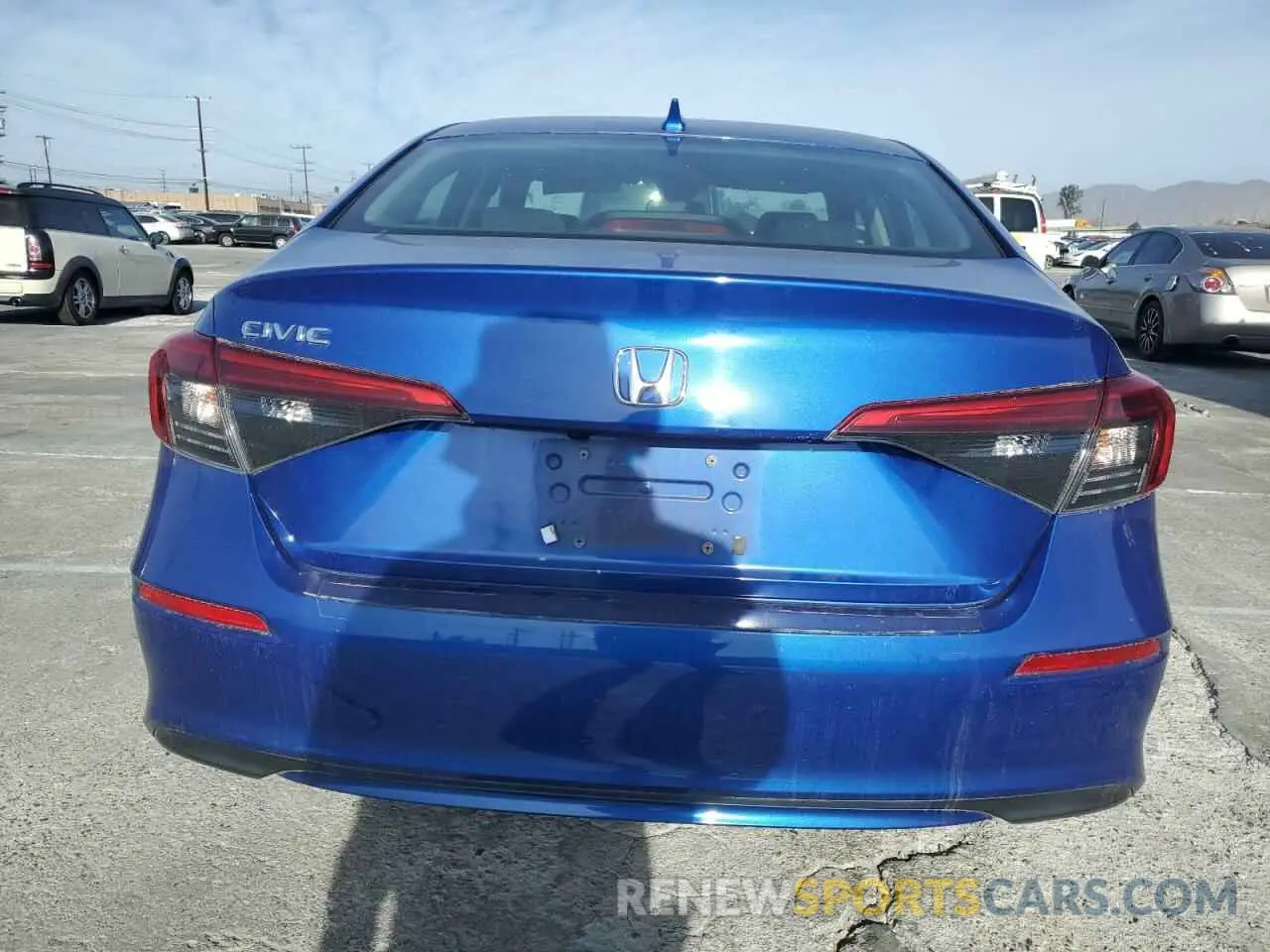 6 Photograph of a damaged car 2HGFE2F27NH559632 HONDA CIVIC 2022